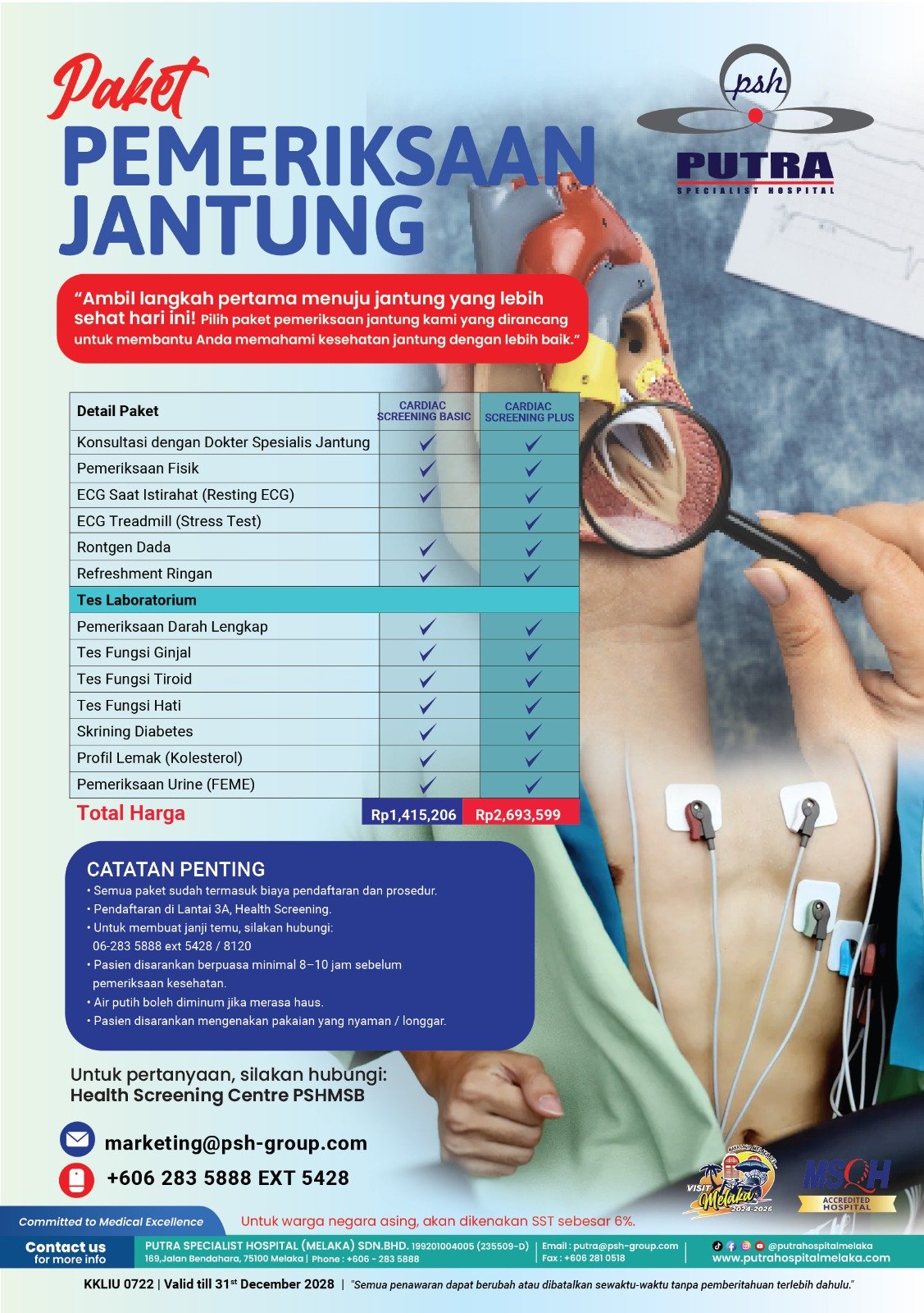 Paket Pemeriksaan Jantung